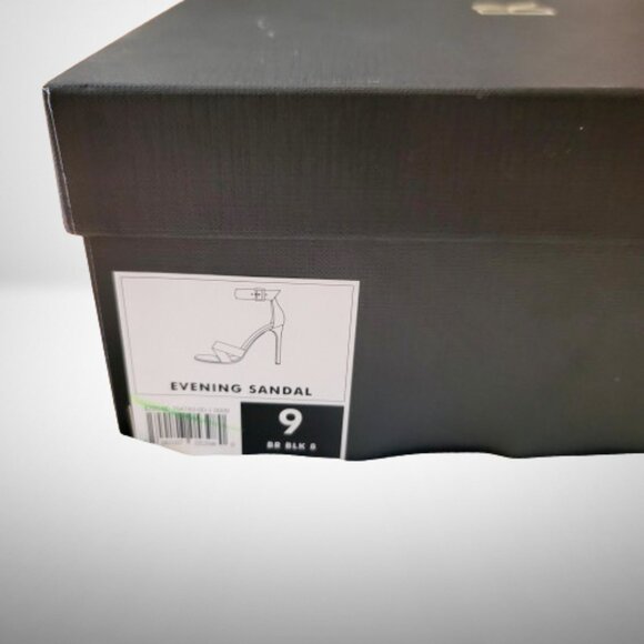 BANANA REPUBLIC ITALIAN CRAFED TERRAZZO SUEDE HIGH-HEEL SANDAL - SIZE 9 - Picture 11 of 12